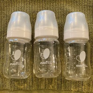 Evenflo Balance+ Wideneck Glass baby bottles